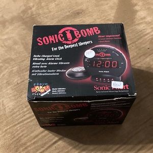 Sonic Bomb LOUD Turbo Alarm Clock